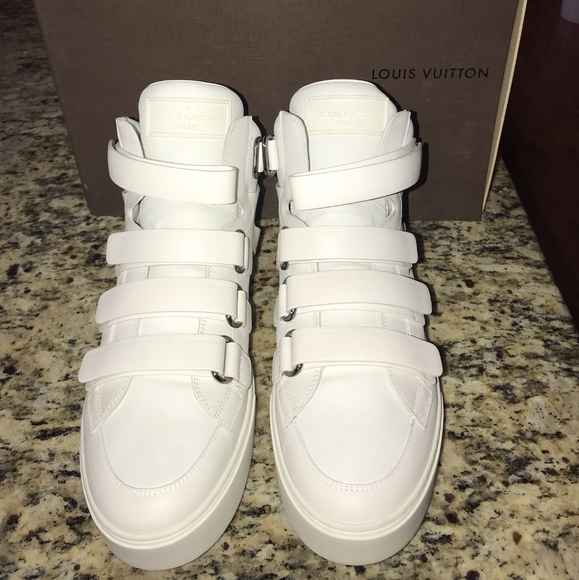 Louis Vuitton Boxing Sneaker Boots (White) US 10 - Picture 2 of 7